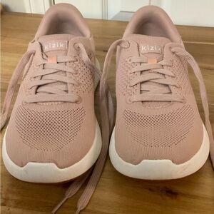 Kizik Lima Fawn Pink Shoes Mesh Sneakers Womens 8 Great condition!